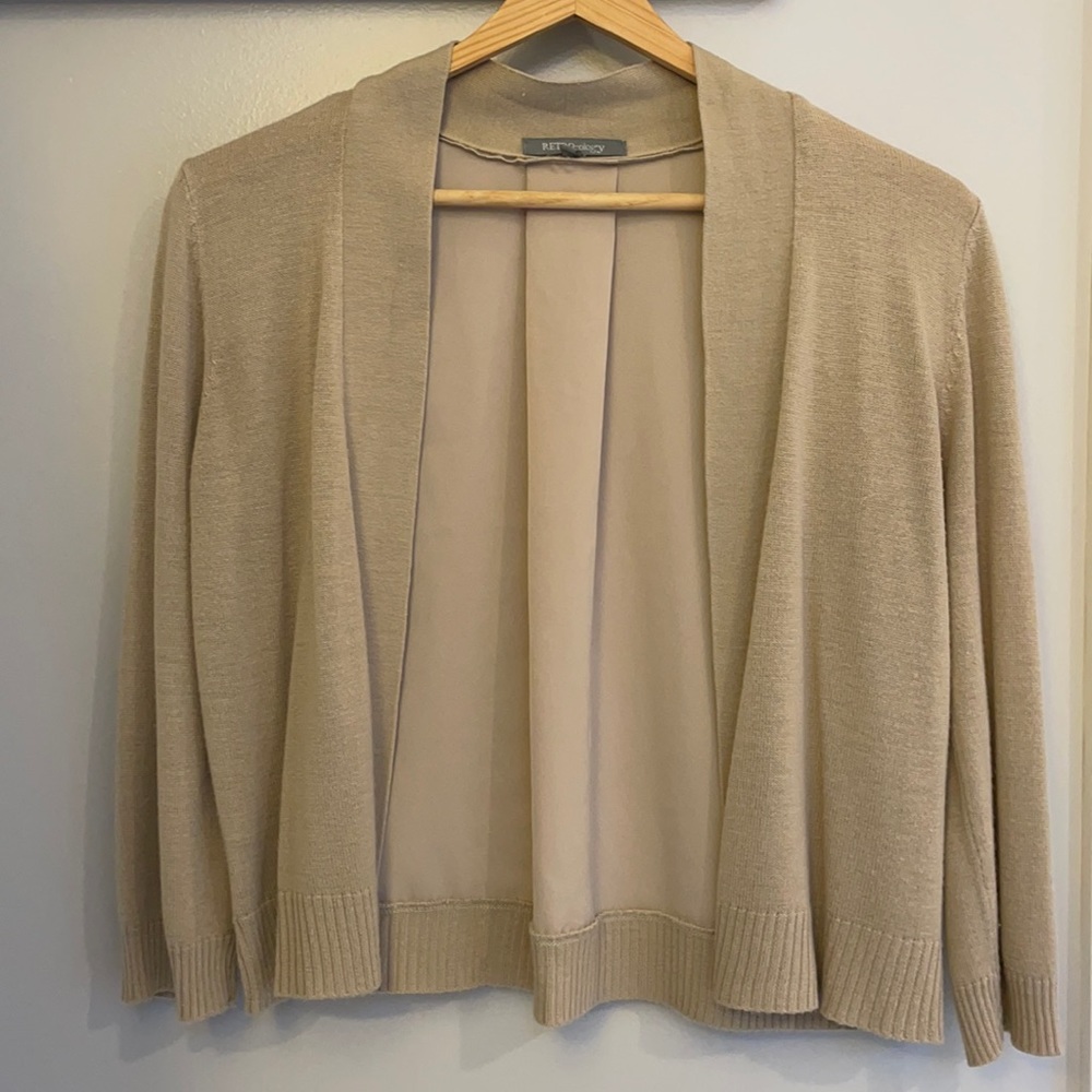 RETRO-ology cropped cardigan